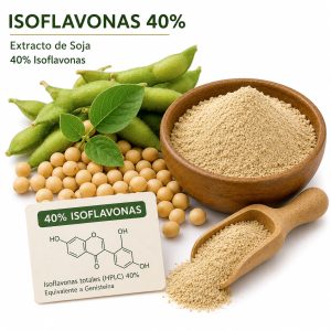 Isoflavonas 40%
